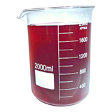 Copo Becker Vidro F baixa Graduado Laboratório 2000ml