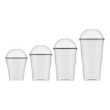 Copo C Tampa Bolha 300ml Sem Furo Copo Da Felicidade 40un 