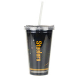 Copo Com Canudo Pittsburgh Steelers 480ml Nfl