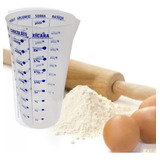 Copo Com Medidor Transparente Dosador Culinário 50ml Á 500ml
