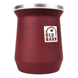 Copo Cuia Térmica De Alumínio Tereré Parede Dupla Old Barn