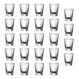 Copo De Dose Shot Vodka Cachaça Tequila Jogo Kit 24 Un 50ml Cor Transparente