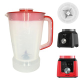 Copo De Liquidificador Mallory Taurus Touch Tampa Vermelha