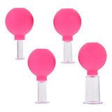 Copo De Massagem De Borracha Para Ferramentas Faciais 4 Uni