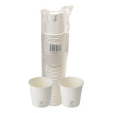 Copo De Papel 200ml Branco Biodegradável Térmico C 500 Copos