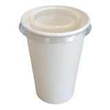 Copo De Papel Biodegradavel 300ml 100un C tampa Canudo
