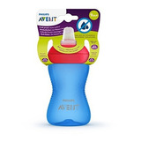 Copo De Transição Azul Bico De Silicone 300ml Philips Avent
