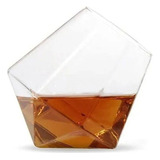 Copo De Whisky Diamante Drink Vidro Premium 2 Unidades