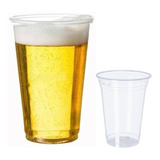 Copo Descartável 500ml Chopp Pp Liso C 100 Unidades