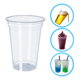 Copo Descartável Pp 500ml Transparente Verocopo C 100 Un