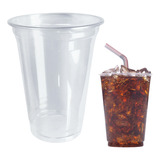 Copo Descartável Transparente 400ml Chopp Plástico Liso 100u
