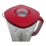 Copo Do Liquidificador Ph900 Vermelho Com Tampa Philco