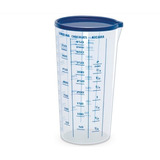 Copo Graduado 500ml C Tampa Medidor Receitas Medida Certa