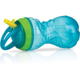 Copo Infantil Com Canudo Rígido Retrátil Acqua 300ml Nuby