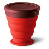 Copo Infantil Dobrável Em Silicone 240 Ml