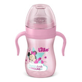 Copo Infantil Treinamento Lillo Antivazamento Com Alça 240ml