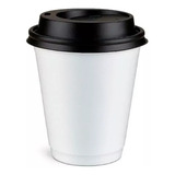 Copo Isopor Termico P Cafe 240ml C 100 Tampa Bico C 100 Cor Branco