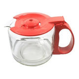 Copo Jarra Cafeteira Nks Milano Vermelha Vidro Resistente