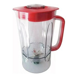 Copo Jarra Liquidificador Philco Plq1400 Vermelho 6 Lâminas