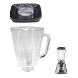 Copo Liquidificador Oster Vidro Clássico Quadrado Com Tampa