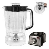 Copo Liquidificador Para Mondial Inox Turbo L1000 1100 Preto