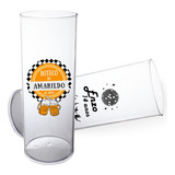 Copo Long Drink 320ml Acrílico Personalizado Kit 100pçs