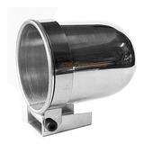 Copo Manômetro 66mm Alumínio Instrumento Suporte Turbo Rpm