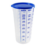 Copo Medidor Graduado Plástico 500 Ml Com Tampa Receitas