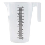 Copo Medidor Sem Tampa Plástico 2000ml 2l Com Alça