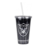 Copo Nfl Las Vegas Raiders Nfl C Canudo 480ml