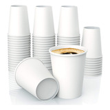 Copo Papel Branco 120ml Descartável Café Chá Biodegradável Bello Festas 100un