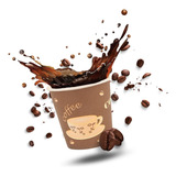 Copo Papel Branco 60ml Biodegradável Térmico Café 100un