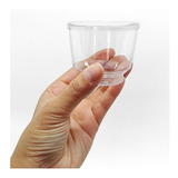 Copo Pic Cristal 110ml Com Tampa Sobremesa Festa Doces 720un