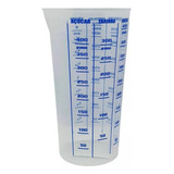 Copo Plástico Para Medir Graduado 500 Ml Cor Transparente