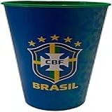 Copo Seleção Brasileira Oficial Camisa Azul Plástico 550ml