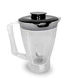 Copo Serve P Walita Daily Pro Blend 4 RI2110 500W RI2112 600W RI2113 700W Translúcido Com Tampa Tampa Preta