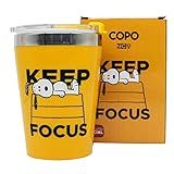 Copo Snoopy Keep Focus Semi Térmico