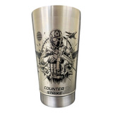Copo Térmico 473ml Personalizado Em 360 Counter strike Cs