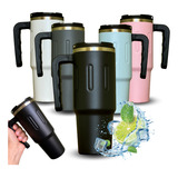 Copo Termico 900ml Tampa Alça Quencher Grande Anti vazamento