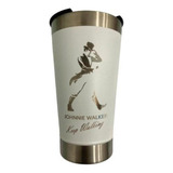 Copo Térmico De Cerveja Pint 473ml Com Tampa Johnnie Walker
