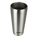 Copo Térmico Dublin Thermos 400ml   Aço Inox Cor Cinza Liso