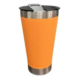 Copo Termico Inox Tampa Abridor Cerveja Gelada Cores Full Cor Laranja Sortido