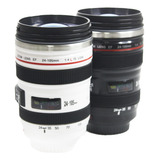 Copo Térmico Lente Câmera Caniam Caneca Macro Ef 24 105mm