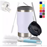 Copo Térmico Para Lata De Cerveja Em Aço Inoxidável 420ml