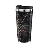 Copo Térmico Personalizado Kazape 450ml Aço Inox Gamer Xbox Preto