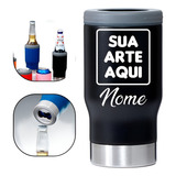 Copo Térmico Personalizado Porta Cerveja Long Neck Lata