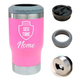 Copo Térmico Personalizado Porta Latas Cerveja Long Neck