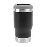 Copo Térmico Porta Lata Garrafa Long Neck Com Abridor -Preto-