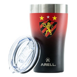 Copo Térmico Sport Recife Inox Cerveja Arell C tampa Oficial