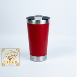 Copo Termico Staiey Inox Tampa Abridor Cerveja Gelada Cor Vermelho Sortido